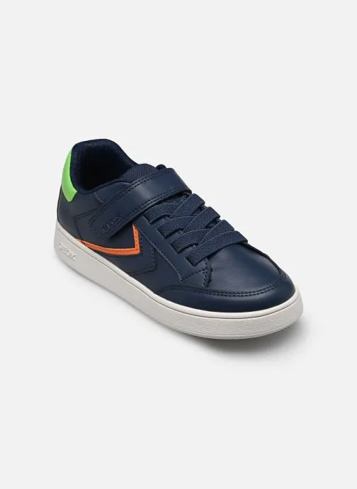 Lage sneakers J ECLYPER BOY C jongens blauw