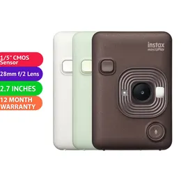 FUJIFILM INSTAX MINI Liplay Hybrid Instant Camera (Misty White) - BRAND NEW