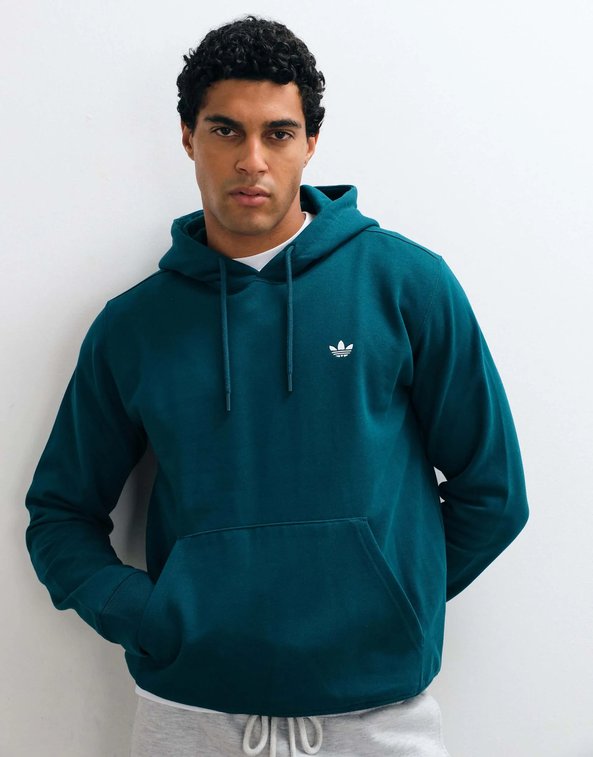 adidas Originals essential hoodie in green