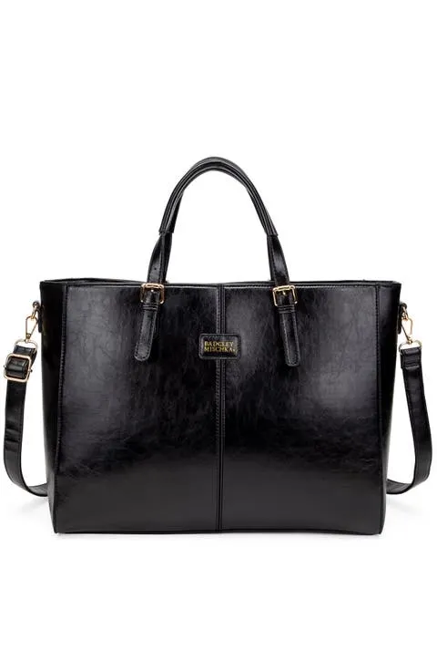 Julia Vegan Leather Weekender Duffel Bag