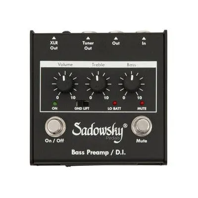 SADOWSKY SPB1 - OUTBOARD BASS PREAMP / DI PEDAL