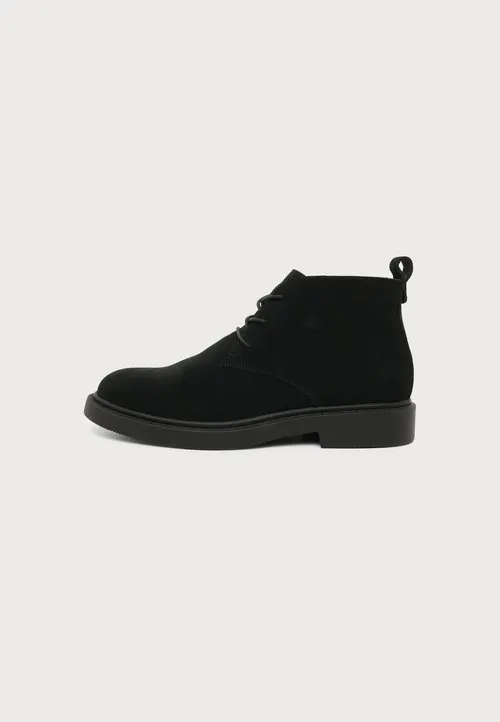 A01-17039 - Casual snøresko - black