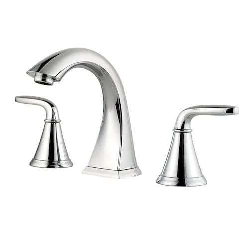 Pfister Pasadena 2-Handle 8-to-16-inch Widespread Bathroom Faucet/Vanity Tap in Chrome (Drain and Valve Incl.)