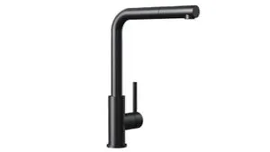 Grifo de cocina monomando caño algo extraíble TEKA UNI 9331 negro