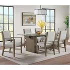 Conner Dining Set with 6 Arm Chairs