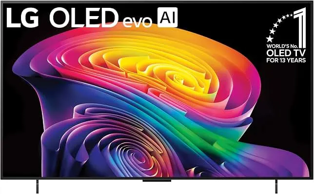 LG 42-Inch Class OLED evo AI 4K C6 Series Smart TV, 2026 Model | Dolby Atmos, Dolby Vision, HDR10, Super Upscaling, Filmmaker Mode