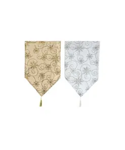 Sequin Snowflake Runner Assorted 180cm