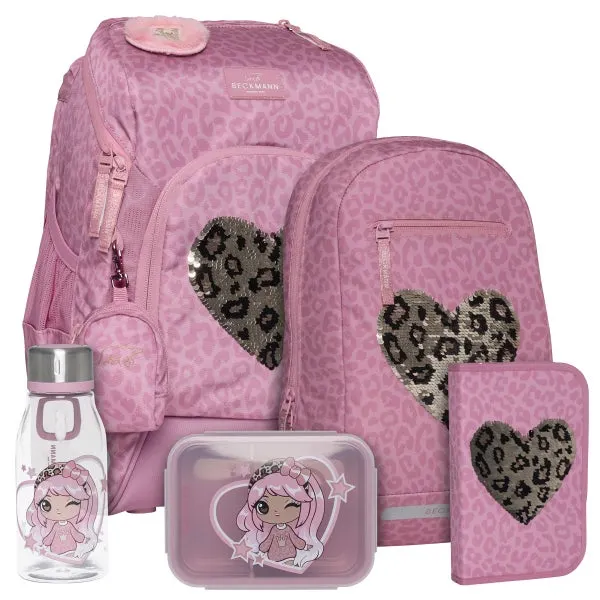 Pakke skolesekk 1.kl Furry Active Air FLX - Beckmann