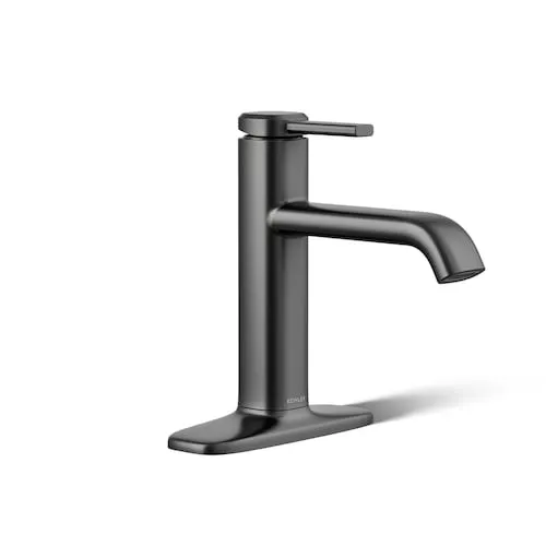 Ashan 1-Handle Bathroom Sink Faucet in Black