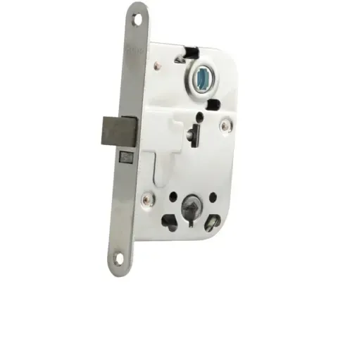 Låskasse 62014 vendbar krom sb inkludert nøkkel og skruer