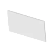 Tablier frontal ABS H. 51 cm x Ep. 2,5 cm x l. 160 cm