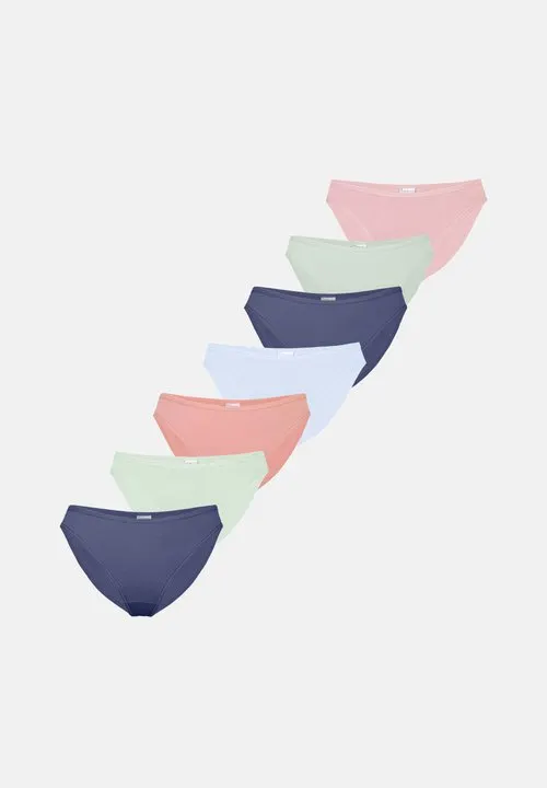 7 PACK - Briefs - sage/dark pink/denim blue/dark green/pink/baby blue