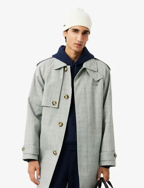 Rib Knit Brushed Wool Beanie Flour