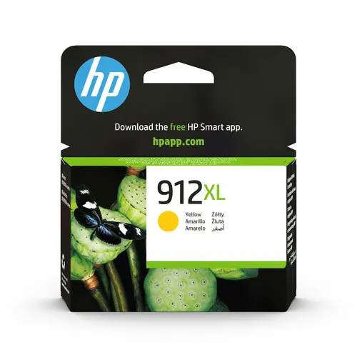 HP - HP 912XL cartuccia di inchiostro originale alta capacità, Giallo