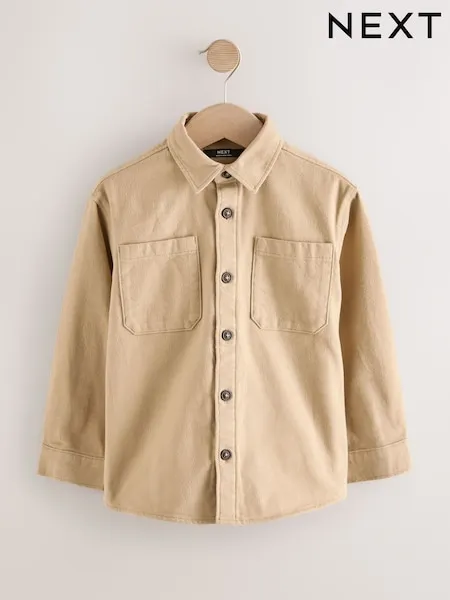 Stone Brushed Overshirt (3-16yrs)