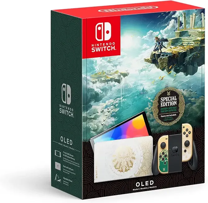 Nintendo Switch OLED Model The Legend of Zelda (Renewed)