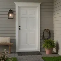 Puerta de exterior chapa M3710B blanca 80 x 200 x 7 cm derecha