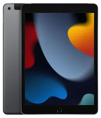 Apple iPad , 25,9 cm (10.2"), 2160 x 1620 Pixel, 64 GB, iPadOS 15, 487 g, Grau