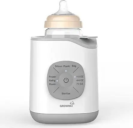 Grownsy Programmed Nutri-Locking Bottle Warmer for Breastmilk & Formula