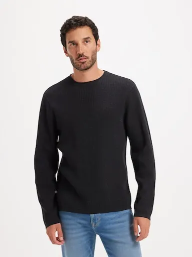 Just Jeans Mini Waffle Crew Knit