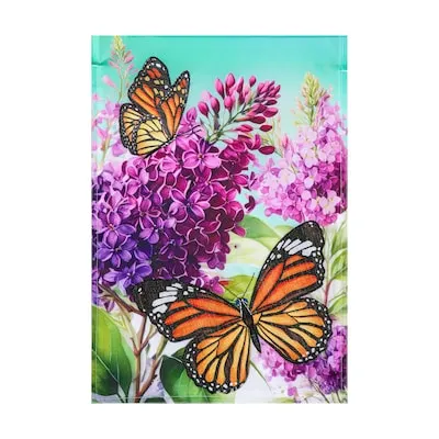 1-ft W x 1.5-ft H Spring Garden flag