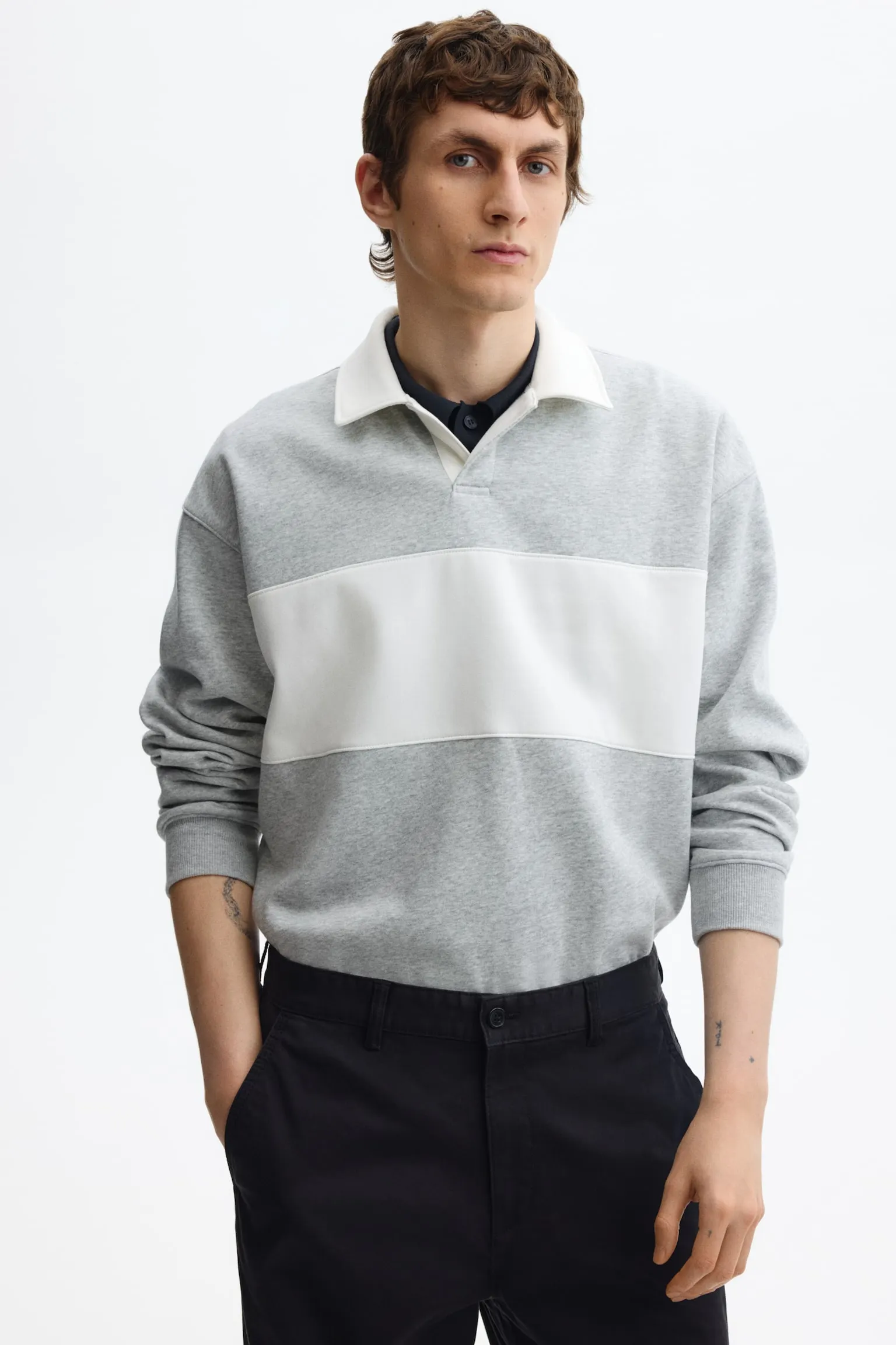 Sudadera Rugby Loose Fit