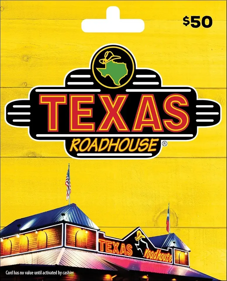 Texas Roadhouse Gift Card $50