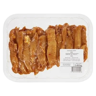 Chicken Strip Bbq Seasoned