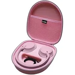 LTGEM Case Compatible with Sony WH-CH720N / WH-CH520 / WHCH710N / WH-CH510 Headphones, Hard Travel Carrying Case for Sony WH-CH720N / WH-CH52 Headphones(Pink)