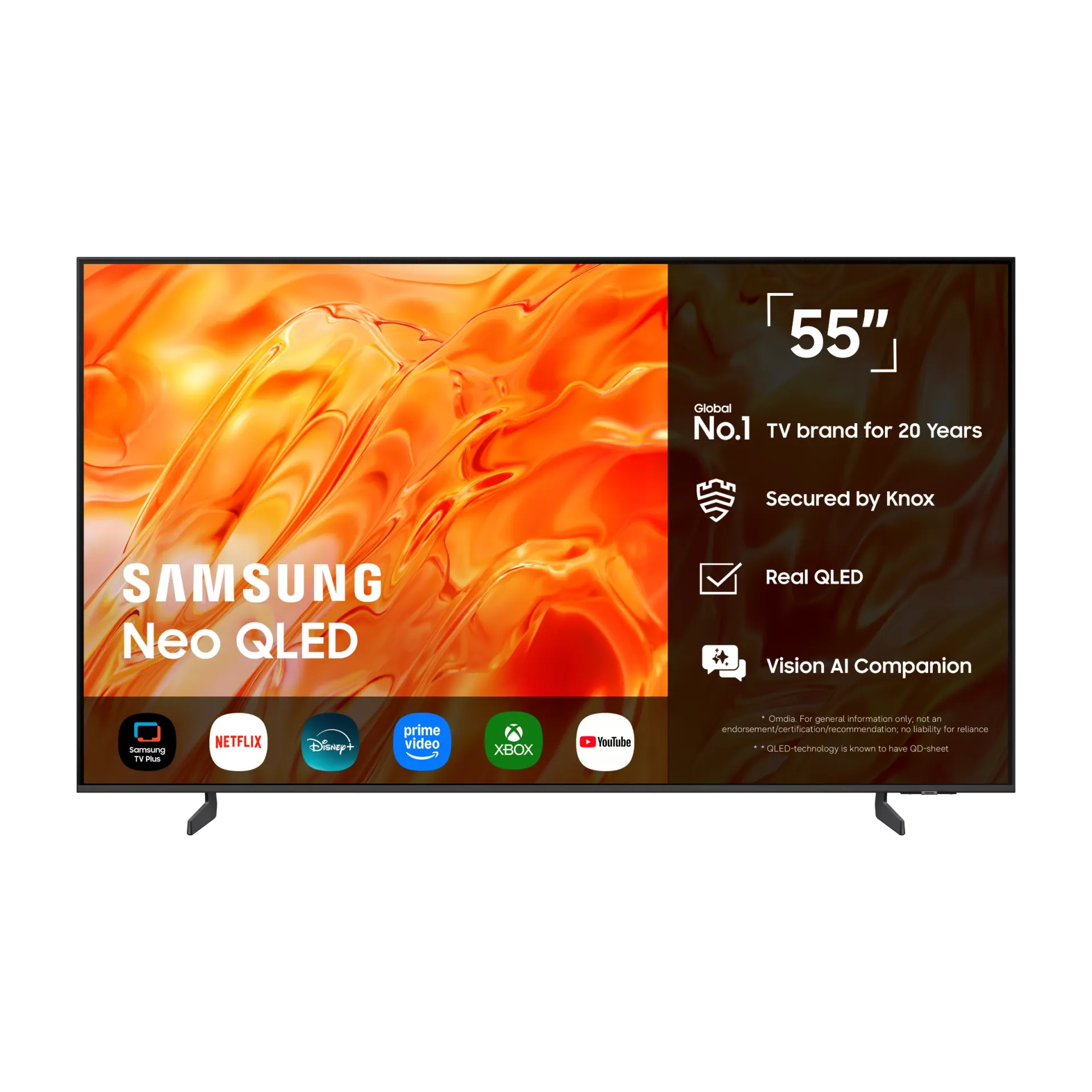 Samsung 55" 4K Neo QLED TV 2026 - TQ55QN73HBUXNA