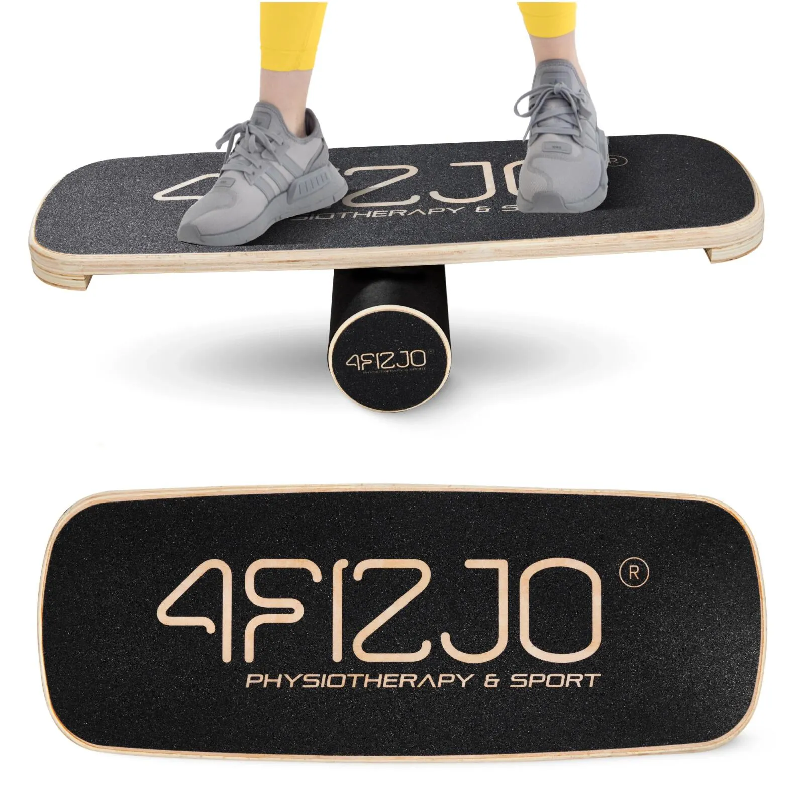 4FIZJO Dřevěná balanční plošina BALANCE BOARD PRO 4FIZJO