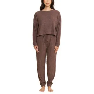 Honeydew Women's Brushed Rib 2-piece Lounge Set