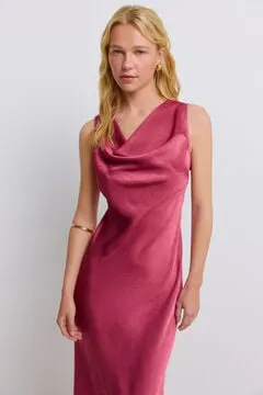 Vestido largo fluido
