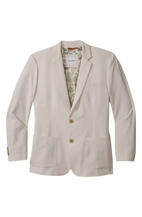Tommy Bahama Nova Wave Stretch Cotton Seersucker Sport Coat