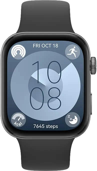 Huawei Watch Fit 3 sportsklokke (sort)