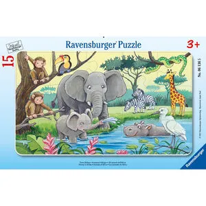 Puzzle 15 Pièces Animaux d'Afrique