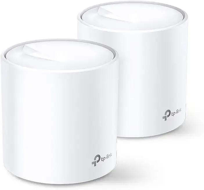 TP-Link Deco WiFi 6 Mesh WiFi System (Deco X20) - Covers up to 4000 Sq.Ft. Replaces Wireless Internet Routers and Extenders, 2-Pack (Renewed)