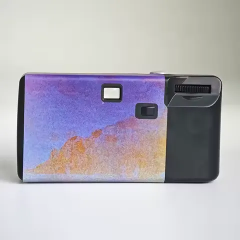 35MM Disposable Camera Half Frame 24 Shots Film Camera Retro Style Portable Single Use Camera for Travel Wedding Party Gift