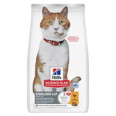 Hill's Science Plan Sterilised Cat Adult 1-6 poulet