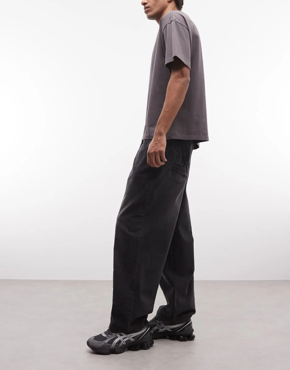 Umbro Drill denim jeans in washed black