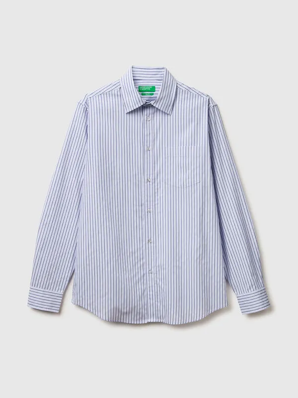 Slim fit shirt with pocket
