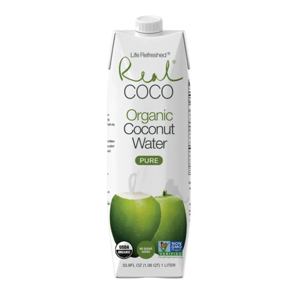 Real Coco Organic Coconut Water