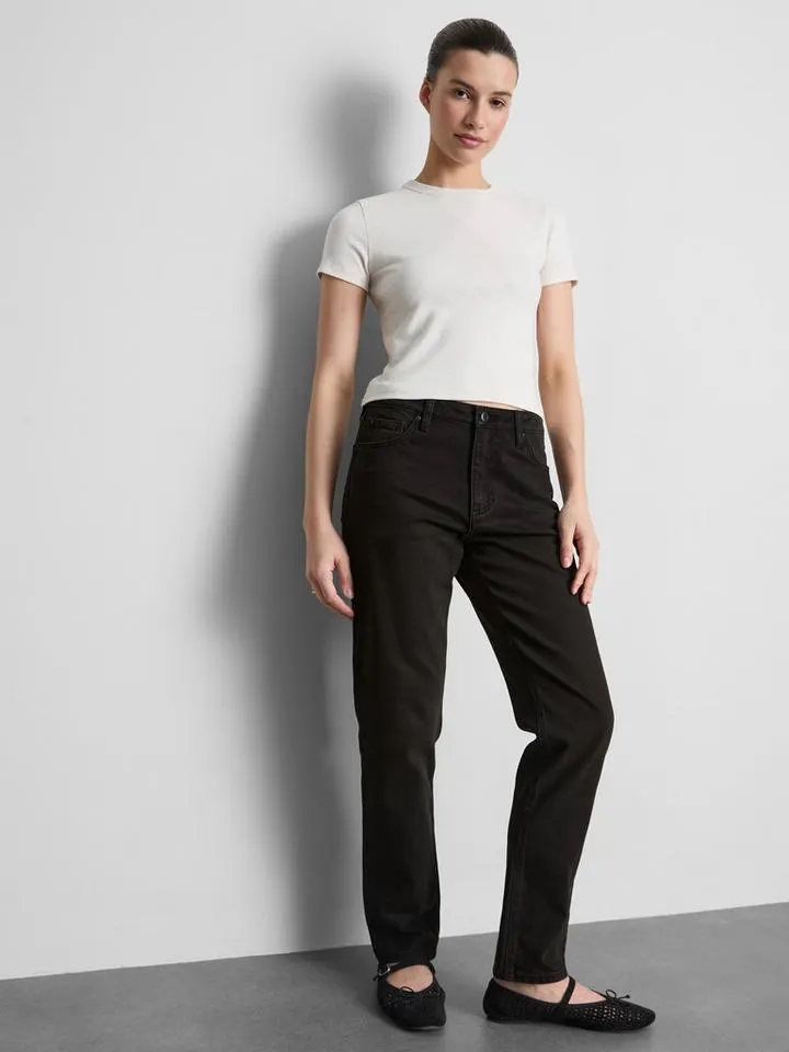 Jean denim coupe droite slim