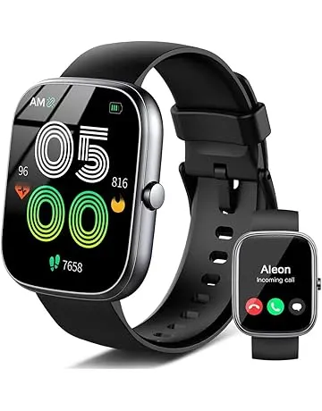 Smart Watch (Answer/Make Calls), 1.91"HD Smartwatch for Men Women Heart Rate/Sleep Monitor/Pedometer, 2026 New Fitness Watch with 113+ Sport Modes, Activity Tracker IP68 Waterproof for Android iOS