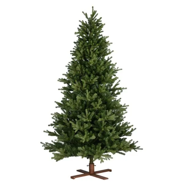 Our Nordic Christmas 31HVERM243 Vermont Wooden DB Base - 243 cm