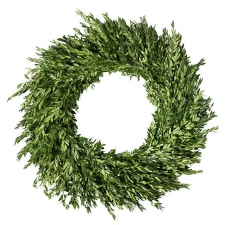 24" Fresh Boxwood Wreath