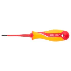 Cacciavite da elettricista PZ1 DEXTER lama 5x80 mm L 220 mm