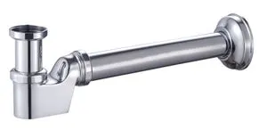 Sifone per bidet attacco 1” 1/4 (32 mm) in ottone cromo cromato