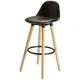Tabouret de bar noir 42x39xH 92cm