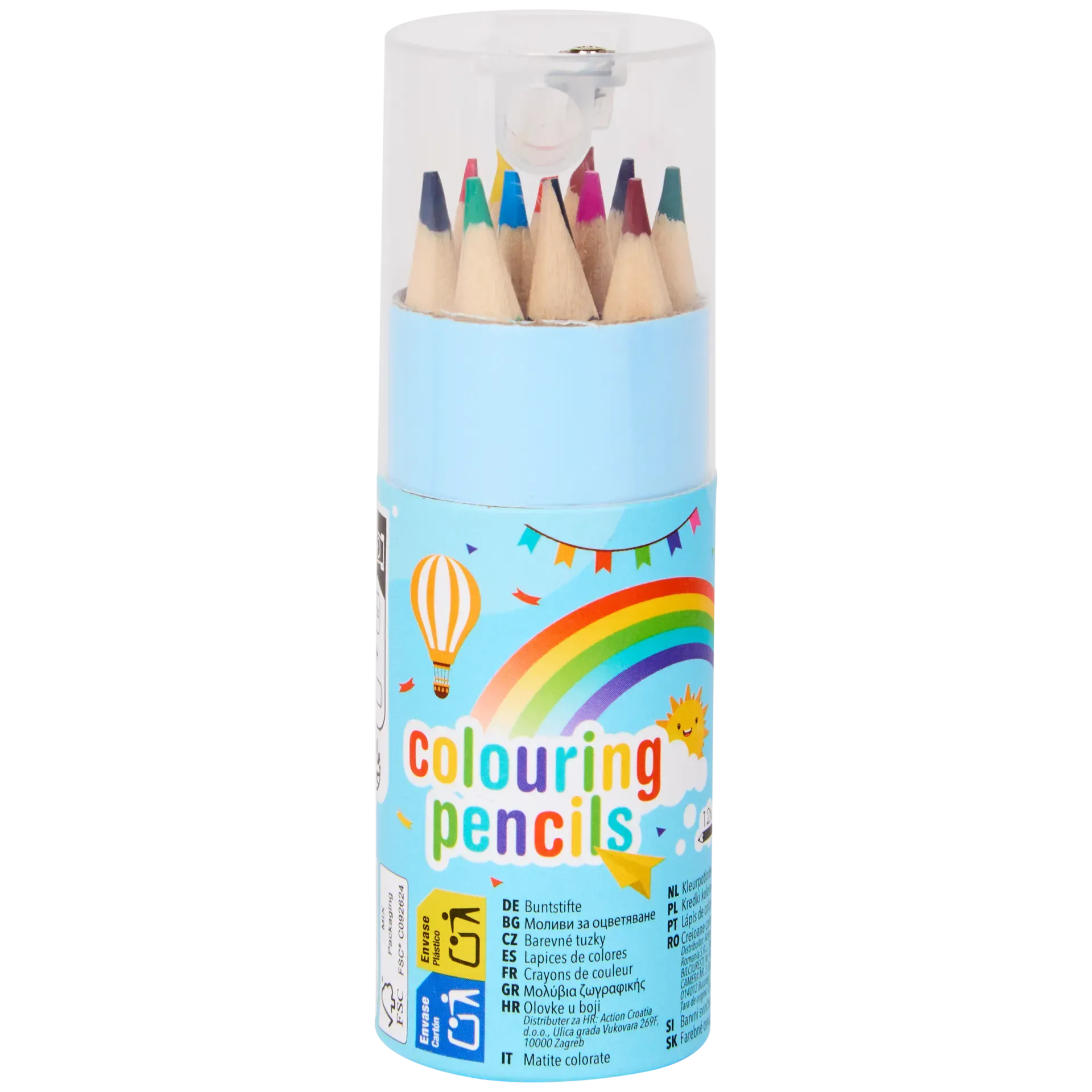 Mini matite colorate